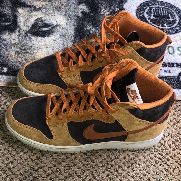 dark russet dunk high